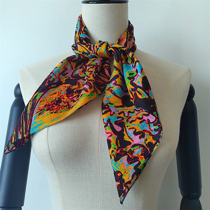 custom printed silk scarves no minimum