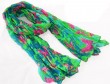 Fashion polyester scarf made in scarf factory